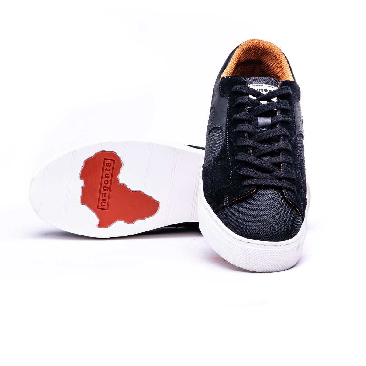 Ndozi LOW CUT SNEAKER - BLACK - magents