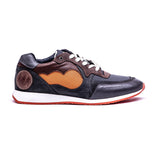 ACHUZE SPORT SNEAKER - GREEN AND BROWN - magents