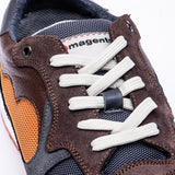 ACHUZE SPORT SNEAKER - GREEN AND BROWN - magents