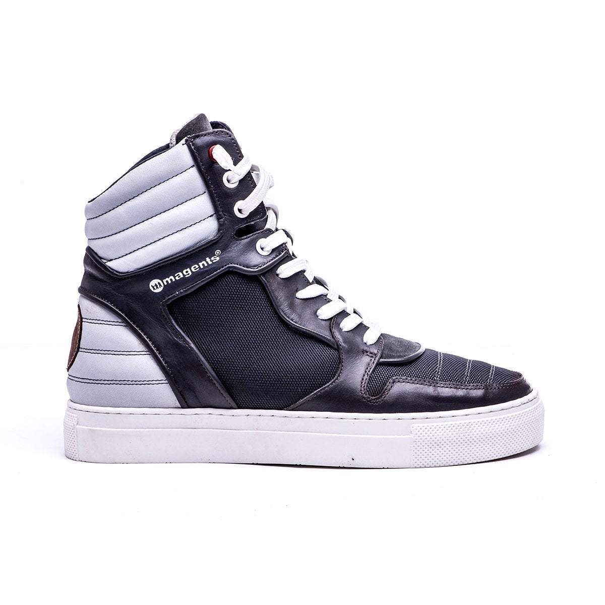 MOJA HIGH TOP BOOT - GREY - magents