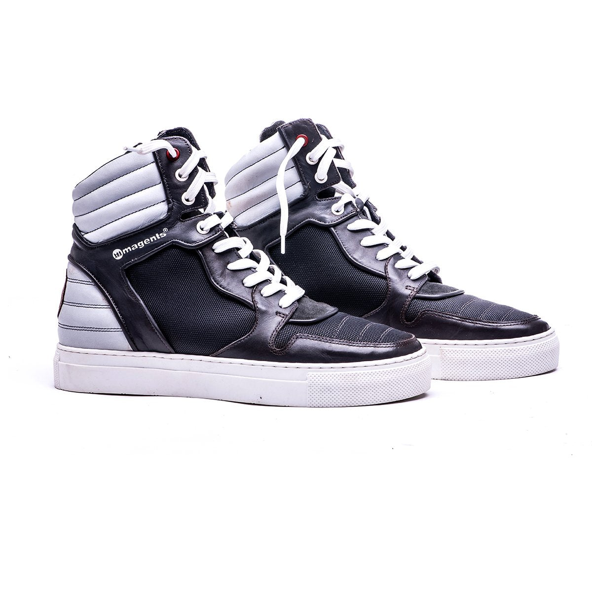 MOJA HIGH TOP BOOT - GREY - magents