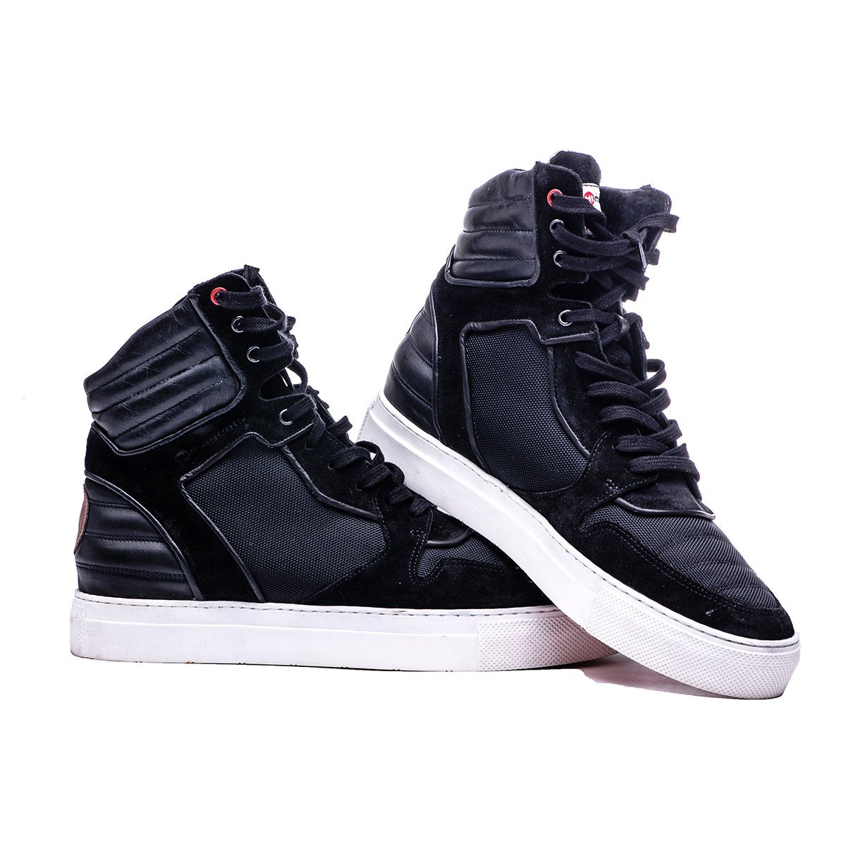 MOJA HIGH TOP BOOT - BLACK - magents